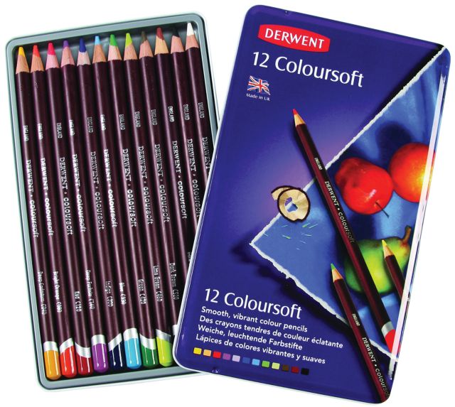 COLOURSOFT PENCIL 12CT TIN
