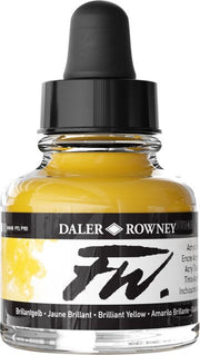 FW ACRYLIC INK 1OZ BRILLIANT YELLOW
