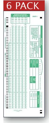 882-E Scantron 6 Count