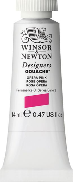 Designer Gouache 14mL Opera Pink