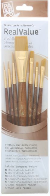 BRUSH GOLD TAKLON VALUE 7 PACK