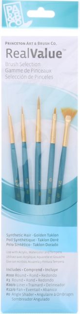 BRUSH GOLD TAKLON VALUE 5 PACK