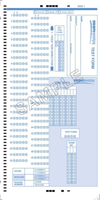 SCANTRON DM EXAM SYSTEM 2050-1