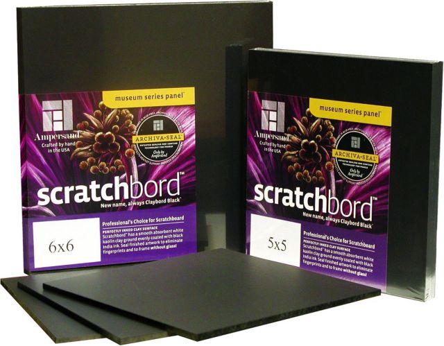 SCRATCHBORD 6X6 3/PACK