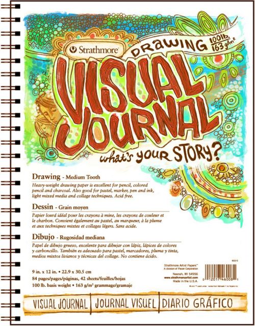 Visual Journal Drawing 100Lb 9X12 84/Pages
