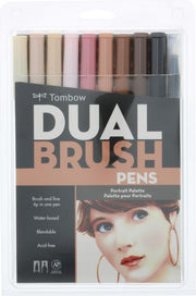 ABT DUAL BRUSH SET 10/PORTRAIT