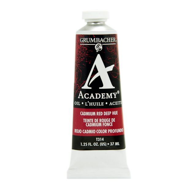 ACADEMY OIL 37ML CADMIUM RED DEEP HUE