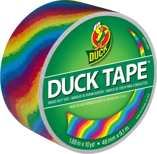 DUCK TAPE RAINBOW 1.88 INCH X 10 YARD