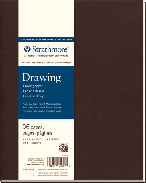 Art Journal Soft Cover Drawing 7.75X9.75
