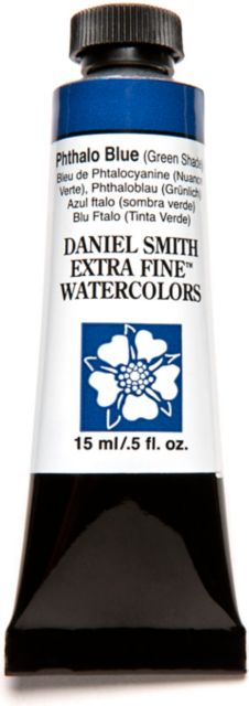 DANIEL SMITH WATERCOLOR 15ML PHTHALO BLUE GREEN SHADE