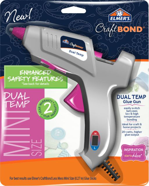 HOT GLUE GUN DUAL TEMP MINI 20 WATT