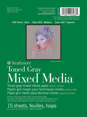 Mix Media 400 Toned Tan 6X8 15 Sheets