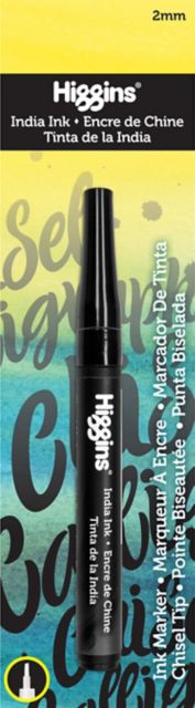 INDIA INK MARKER 2MM CHISEL TIP