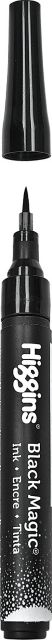 BLACK MAGIC MARKER 1MM BRUSH TIP