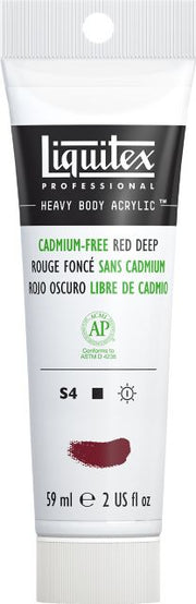 HB ACRY CAD FREE 59ML RED DEEP
