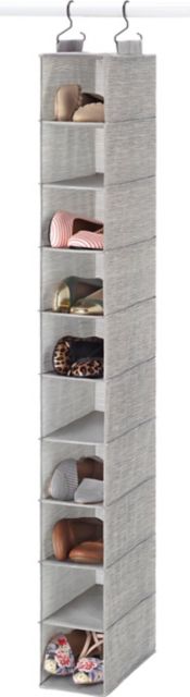 Whitmor Hanging Shoe Shelves - 10 Tier