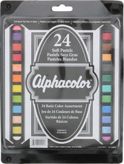 Alphacolor Pastels 24-Color Set