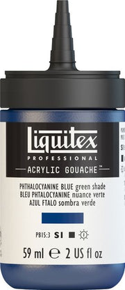 ACRYLIC GOUACHE 59ML PHTHALO BLUE-GREEN SHADE