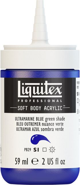 PROFESSIONAL SOFT BODY ACRYLIC 59ML ULTRAMARINE BLUE GREEN