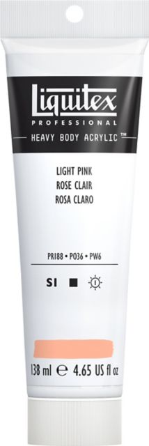 Heavy Body Acrylic 4.65 OZ Light Pink