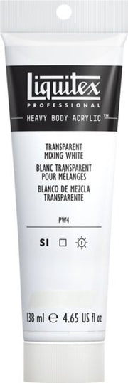 Hb Acrylic 4.65Oz Transparent Mixing White