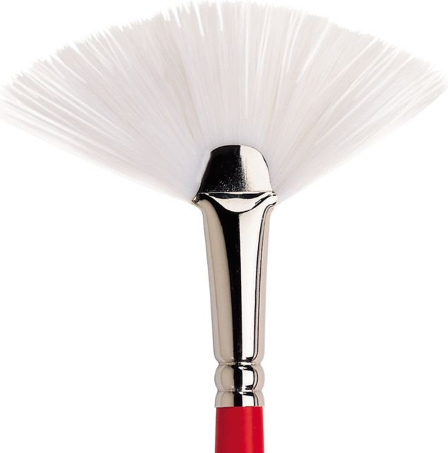 UNIVERSITY SERIES 238 FAN BRUSH #6 LONG HANDLE