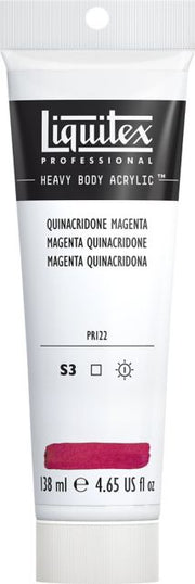 HB ACRYLIC 4.65OZ TUBE QUINACRODONE MAGENTA