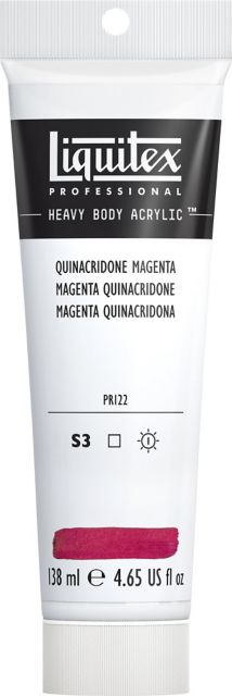 HB ACRYLIC 4.65OZ TUBE QUINACRODONE MAGENTA