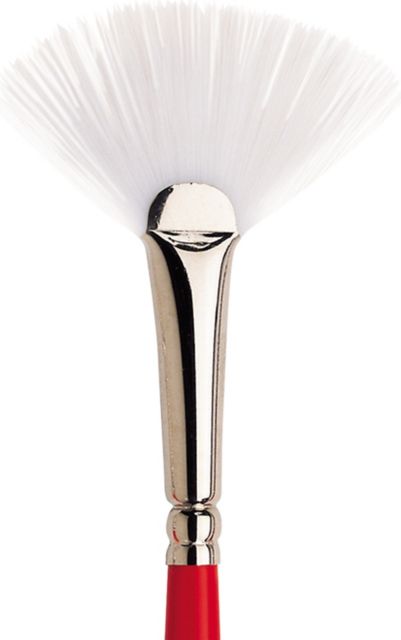 UNIVERSITY SERIES 238 FAN BRUSH #3 LONG HANDLE