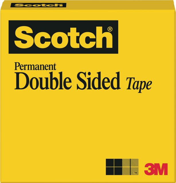 TAPE 665 DOUBLE COATED FILM 1/2X36 YARD