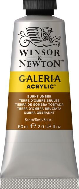 Galeria Acrylic  60mL Tube Burnt Umber