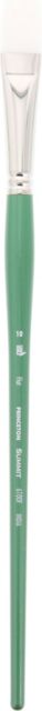 SUMMIT WHITE SYNTHETIC BRISTLE FLAT 10 LONG HANDLE