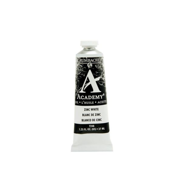 ACADEMY OIL 37ML ZINC WHITE