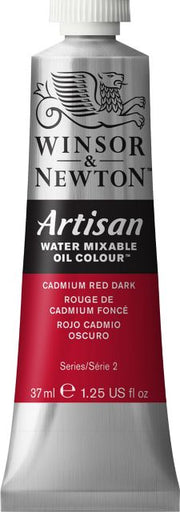ARTISAN WATER MIXABLE OIL  37ML CADMIUM RED DARK