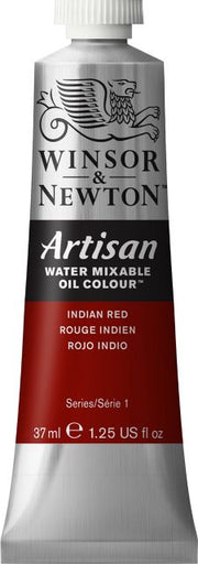 ARTISAN WATER MIXABLE OIL  37ML INDIAN RED