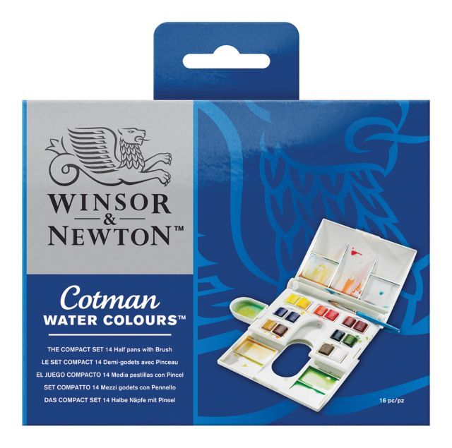 Cotman Watercolor 1/2 Pan Compact Set