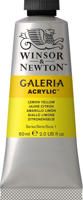 Galeria Acrylic  60mL Tube Lemon Yellow