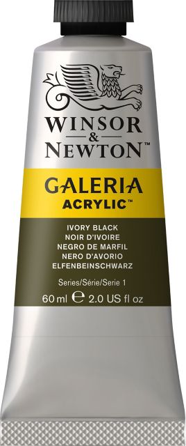 Galeria Acrylic  60mL Tube Ivory Black