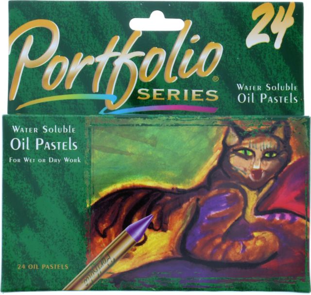 PORTFOLIO 24 COLOR H2O OIL PASTELS