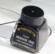 DRAWING INK 1/2 OZ LIQUID INDIAN INK