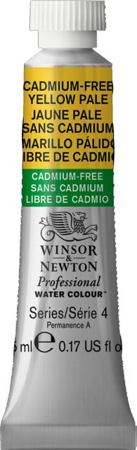 PROFESSIONAL WATERCOLOR 5ML CADMIUM FREE YELLOW PALE