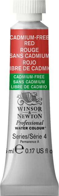 PROFESSIONAL WATERCOLOR 5ML CADMIUM FREE RED MEDIUM