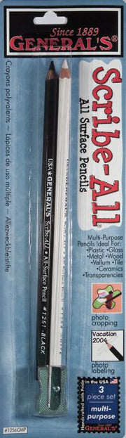 Scribe All Pencil Black/White 2-Pack