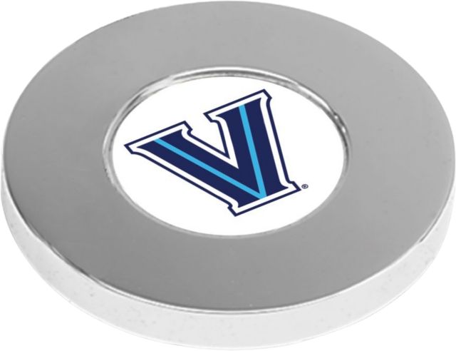 Villanova Wildcats CSI Silver Paperwitheight (Gift Boxed) With Colored Medallion