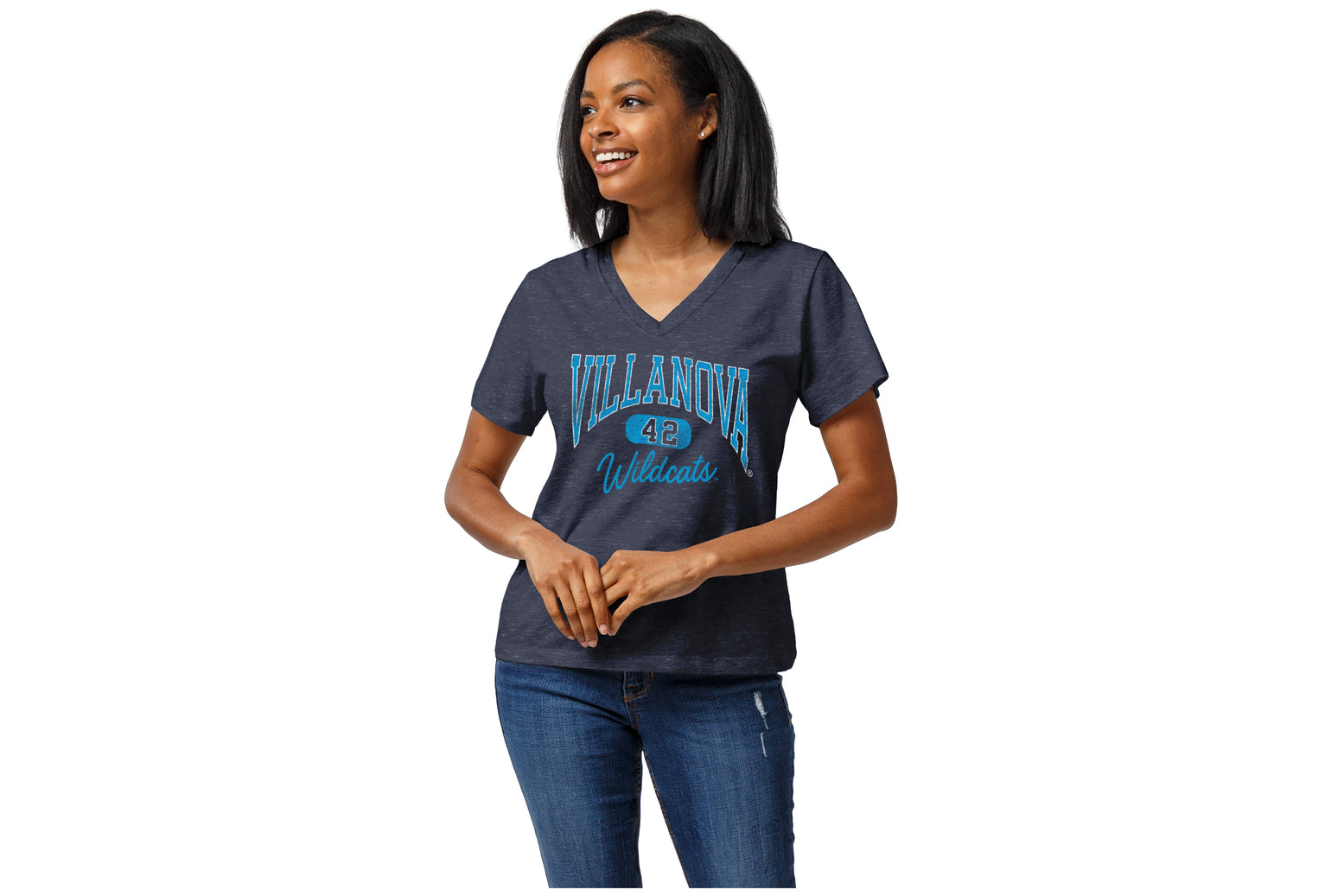 Villanova Wildcats Women’s V-Neck T-Shirt