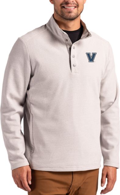 Villanova Wildcats Hunts Point Eco Textured Fleece Snap Pullover