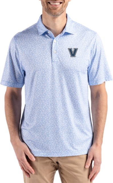 Villanova Wildcats Pike Eco Flora Print Polo 