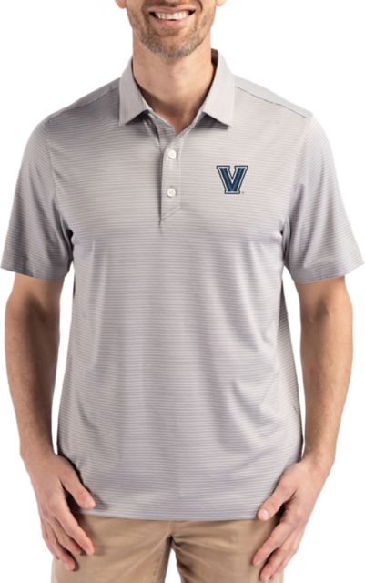 Villanova Wildcats Forge Epic Confidence Fine Line Stripe Stretch Polo