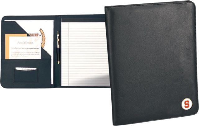 Syracuse Orange CSI Beautiful Writing Portfolio (Gift Boxed) With Colored Medallion