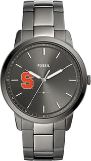 Syracuse Orange Fossil The Minimalist Three-Hand Smoke Watch